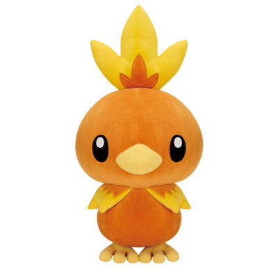 Authentic Pokemon plush Torchic +/- 45CM banpresto Mofugutto 